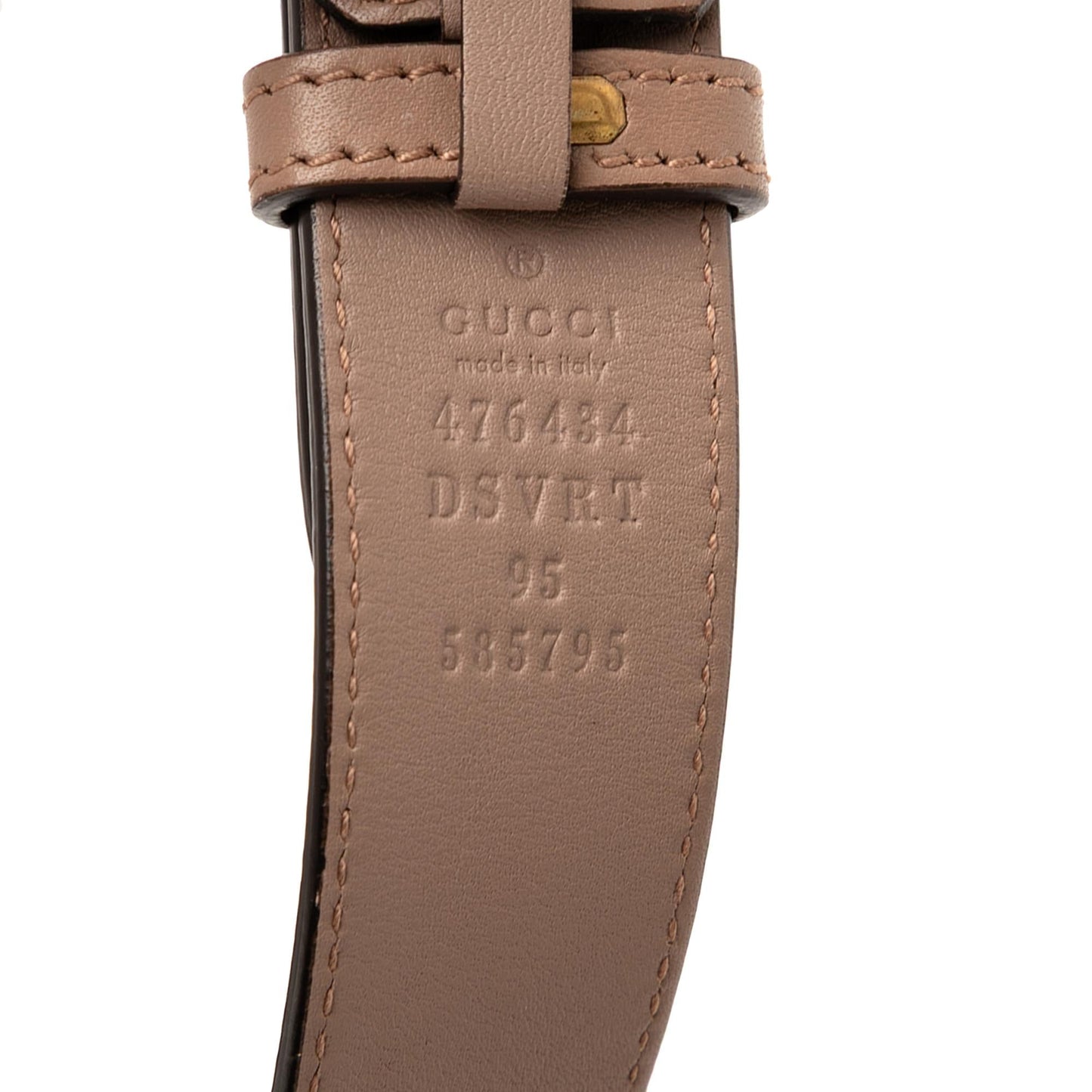 Gucci GG Marmont Matelasse Leather Belt Bag