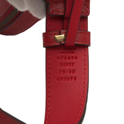 Gucci GG Marmont Matelasse Leather Belt Bag