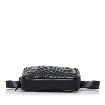Gucci GG Marmont Matelasse Square Belt Bag (SHG-nM1QkU)