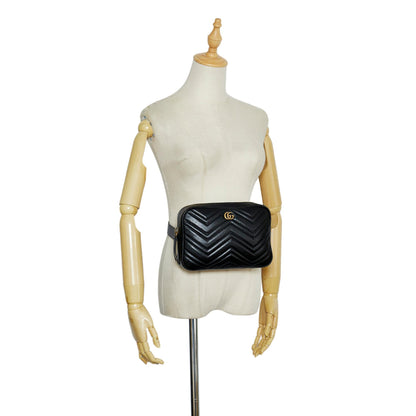 Gucci GG Marmont Matelasse Square Belt Bag (SHG-wwReIG)