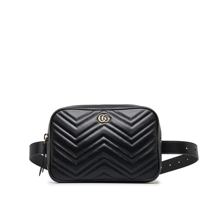 Gucci GG Marmont Matelasse Square Belt Bag (SHG-zYxANO)