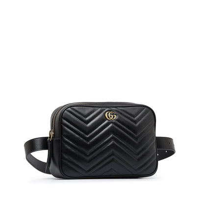 Gucci GG Marmont Matelasse Square Belt Bag (SHG-zYxANO)
