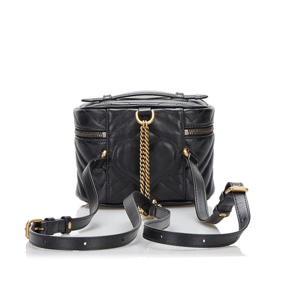 Gucci GG Marmont Round Backpack (SHG-EZMQ5g)