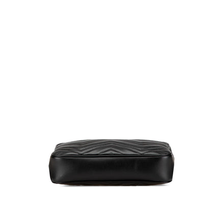 Gucci GG Marmont Square Leather Matelasse Belt Bag