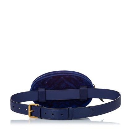 Gucci GG Marmont Velvet Belt Bag (SHG-34495)