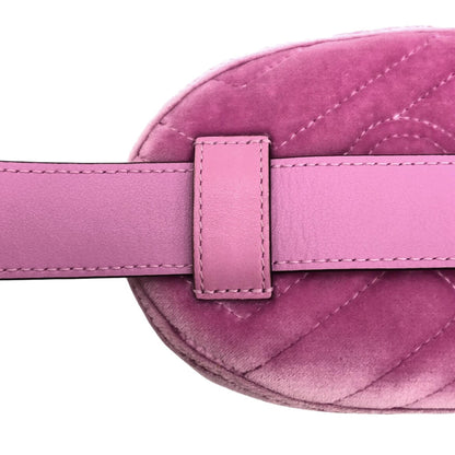 Gucci GG Marmont Velvet Belt Bag (SHG-wWuqKM)