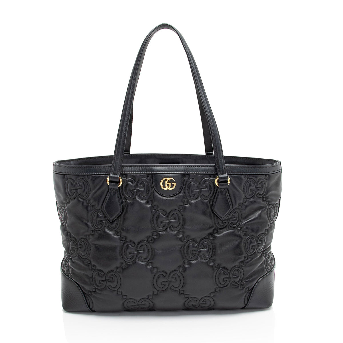 Gucci Jumbo GG Matelasse Medium Tote (SHF-GyLDDY)
