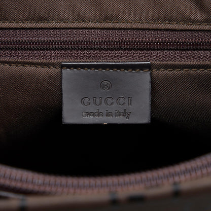 Gucci GG Nylon Bamboo Handbag (SHG-zaUCGl)