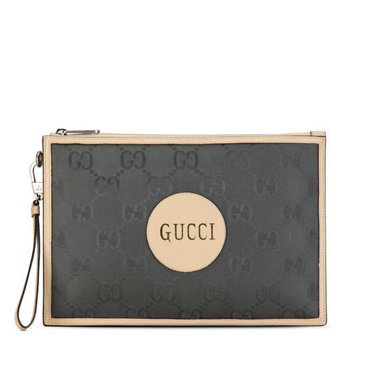 Gucci GG Nylon Off The Grid Clutch (SHG-1jr0vd)