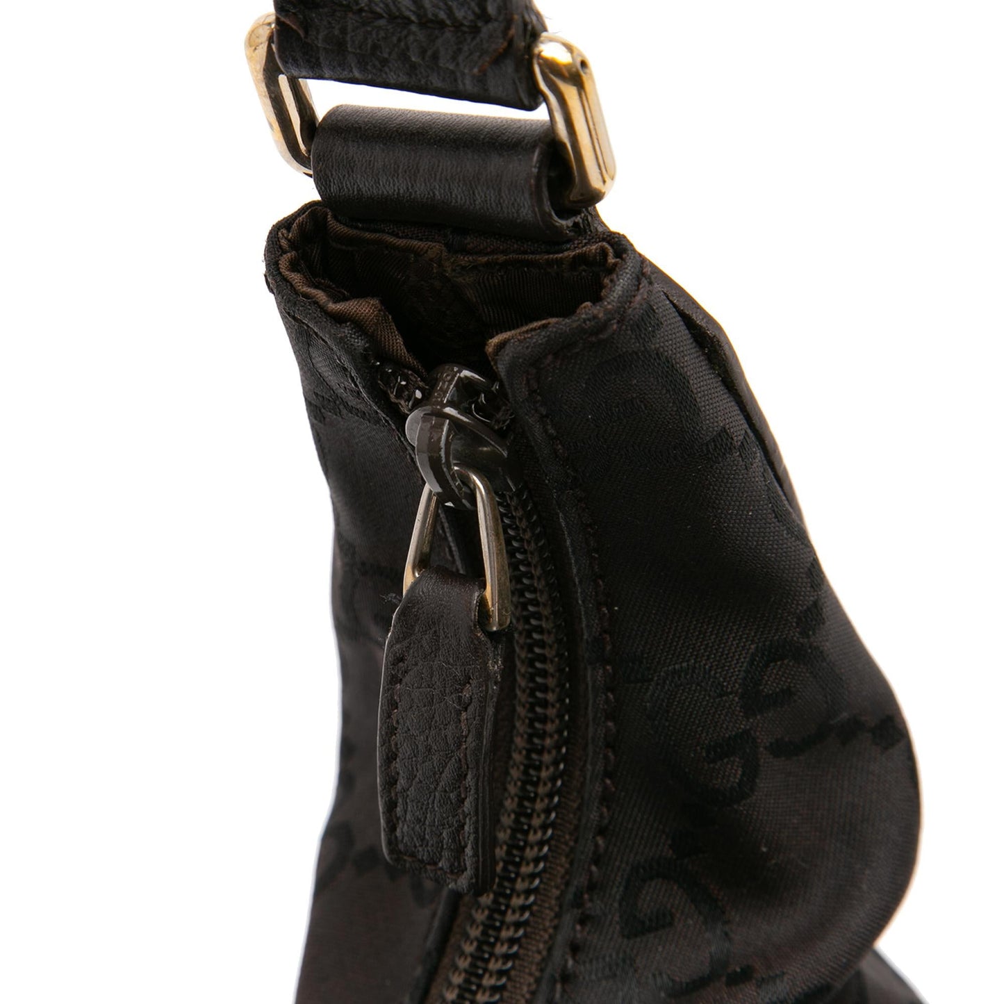 Gucci GG Nylon Reins Hobo Bag