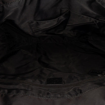 Gucci GG Nylon Satchel (SHG-zPVamU)