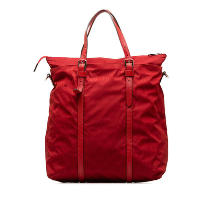 Gucci GG Nylon Satchel (SHG-0ZzSUr)