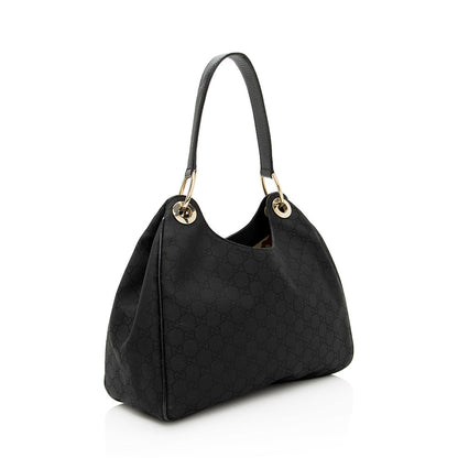 Gucci GG Nylon Shoulder Bag (SHF-21944)
