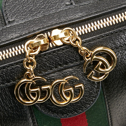 Gucci GG Ophidia Leather Satchel (SHG-zyzgS8)