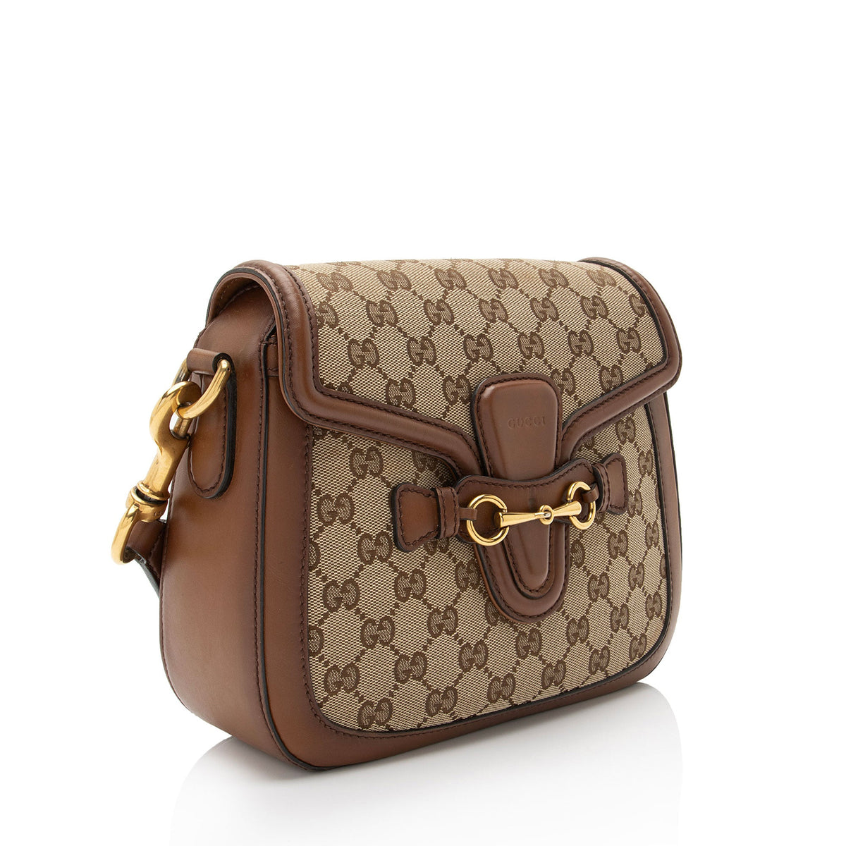 Gucci GG Original Lady Web Medium Shoulder Bag (SHF-zb626L)
