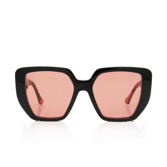 Gucci GG Oversized Rectangular Sunglasses (SHF-toom2U)