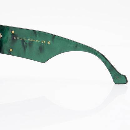 Gucci GG Oversized Rectangular Sunglasses