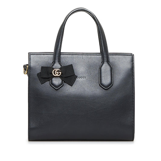 Gucci GG Ribbon Satchel (SHG-HsBKod)