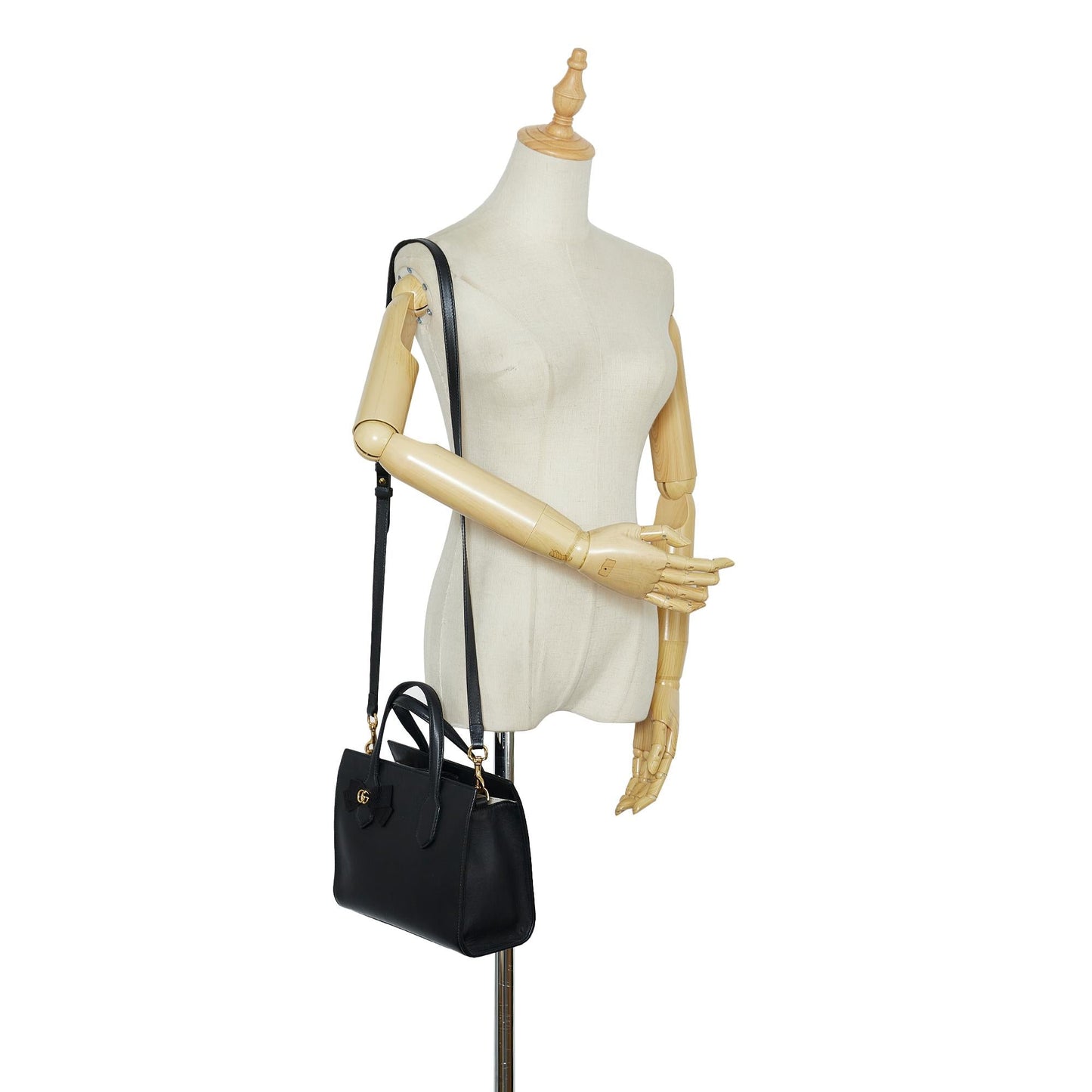 Gucci GG Ribbon Satchel (SHG-HsBKod)