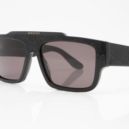 Gucci Enameled GG Square Sunglasses