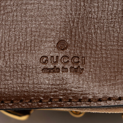 Gucci GG Supreme 1955 Horsebit Web Strap Wallet (SHF-XpjO67)