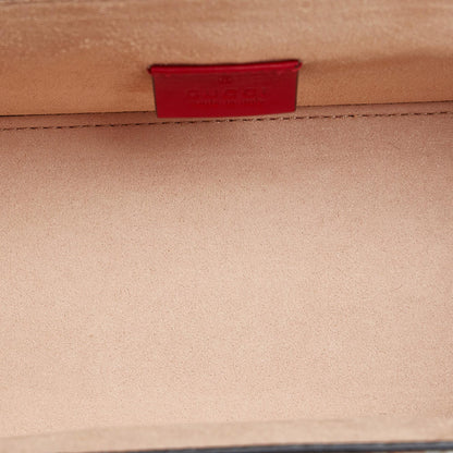 Gucci GG Supreme Apple Bamboo Padlock Satchel (SHG-2S9eJo)