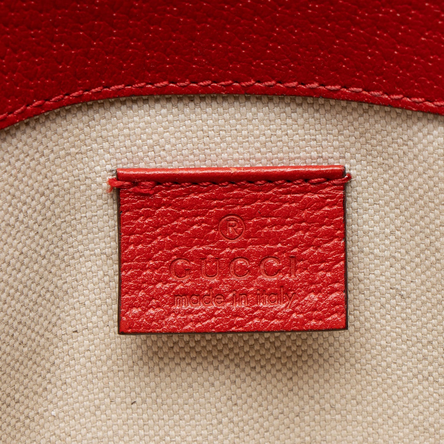 Gucci GG Supreme Apple Belt Bag - Size 36 / 90