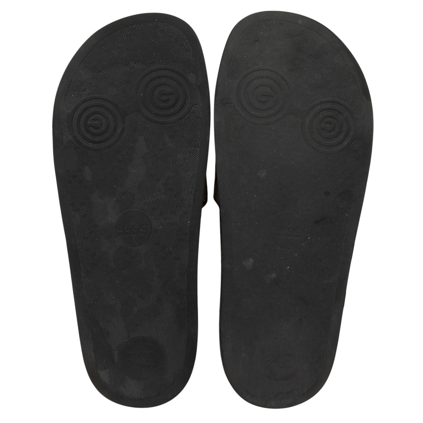 Gucci GG Supreme Berry Slide Sandals - Size 9 / 39