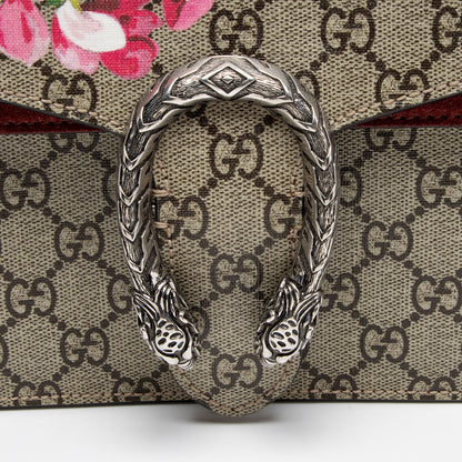 Gucci GG Supreme Blooms Dionysus Small Shoulder Bag (SHF-ZisQDH)