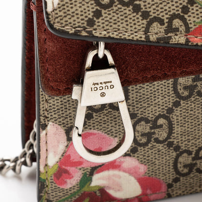 Gucci GG Supreme Blooms Dionysus Mini Shoulder Bag