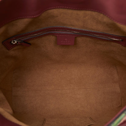 Gucci GG Supreme Blooms Satchel (SHG-dKOctA)