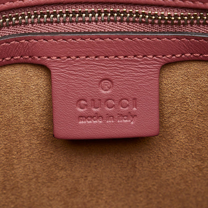 Gucci GG Supreme Blooms Satchel (SHG-dKOctA)
