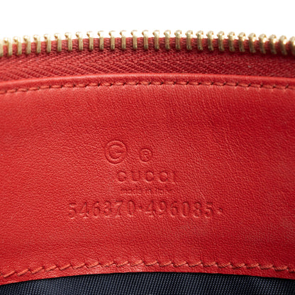 Gucci GG Supreme Blooms Zip Pouch (SHF-W5F9OF)