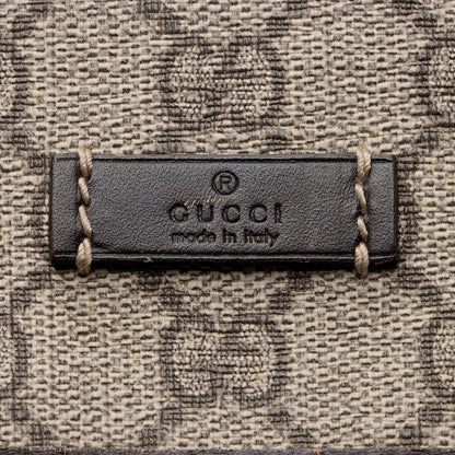 Gucci GG Supreme Buckle Backpack (SHF-143x2E)