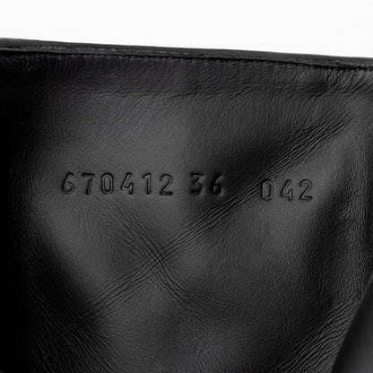 Gucci GG Supreme Calfskin Interlocking G Boots - Size 6 / 36