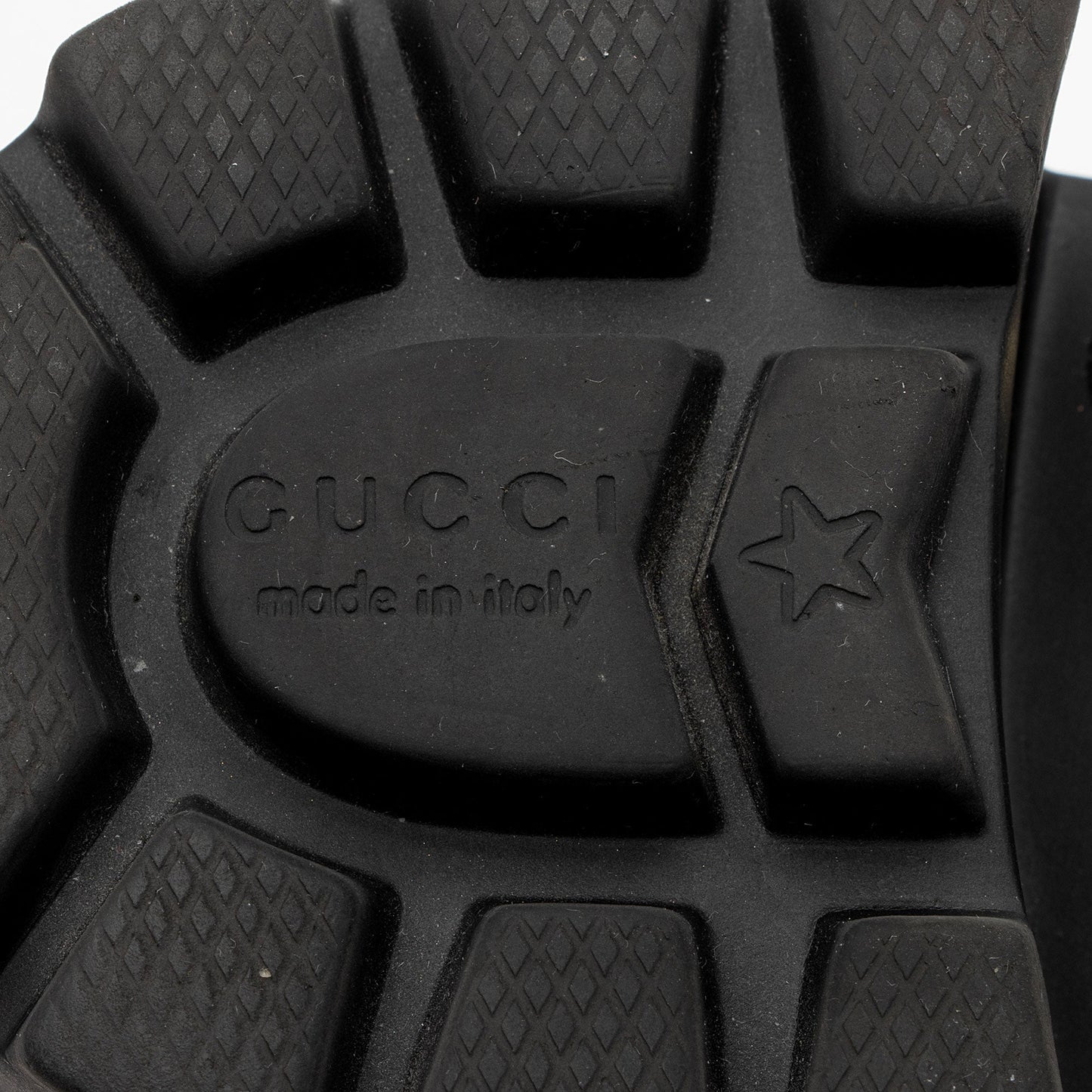 Gucci GG Supreme Calfskin Interlocking G Boots - Size 6 / 36