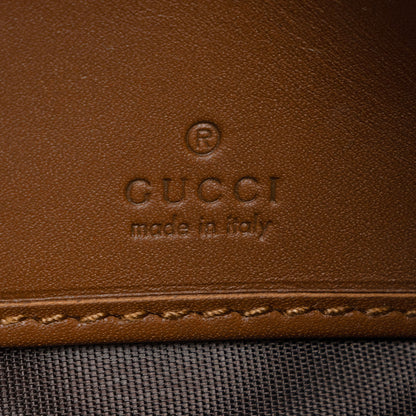 Gucci GG Supreme Calfskin Padlock Chain Wallet