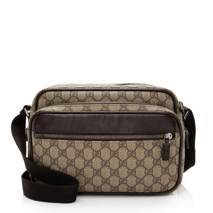 Gucci GG Supreme Classic Camera Small Messenger Bag (SHF-wXjiIf)