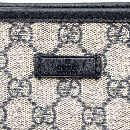 Gucci GG Supreme Classic Flat Medium Messenger Bag (SHF-23363)