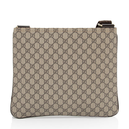 Gucci GG Supreme Classic Flat Medium Messenger (SHF-CUfNXw)