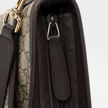 Gucci GG Supreme Classic Web Messenger (SHF-LN0YPY)