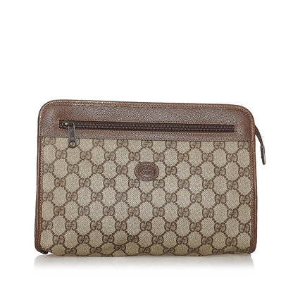 Gucci GG Supreme Clutch Bag (SHG-32201)