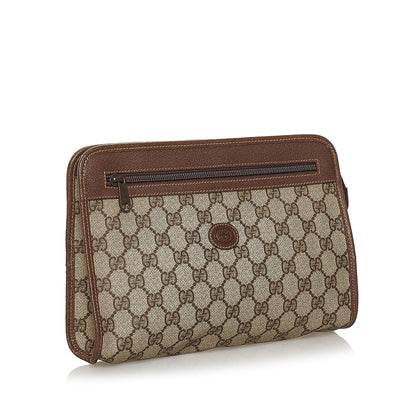 Gucci GG Supreme Clutch Bag (SHG-32201)