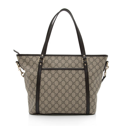 Gucci GG Supreme Convertible Tote (SHF-Y8E55b)