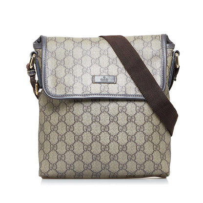 Gucci GG Supreme Crossbody Bag (SHG-nsgh8c)