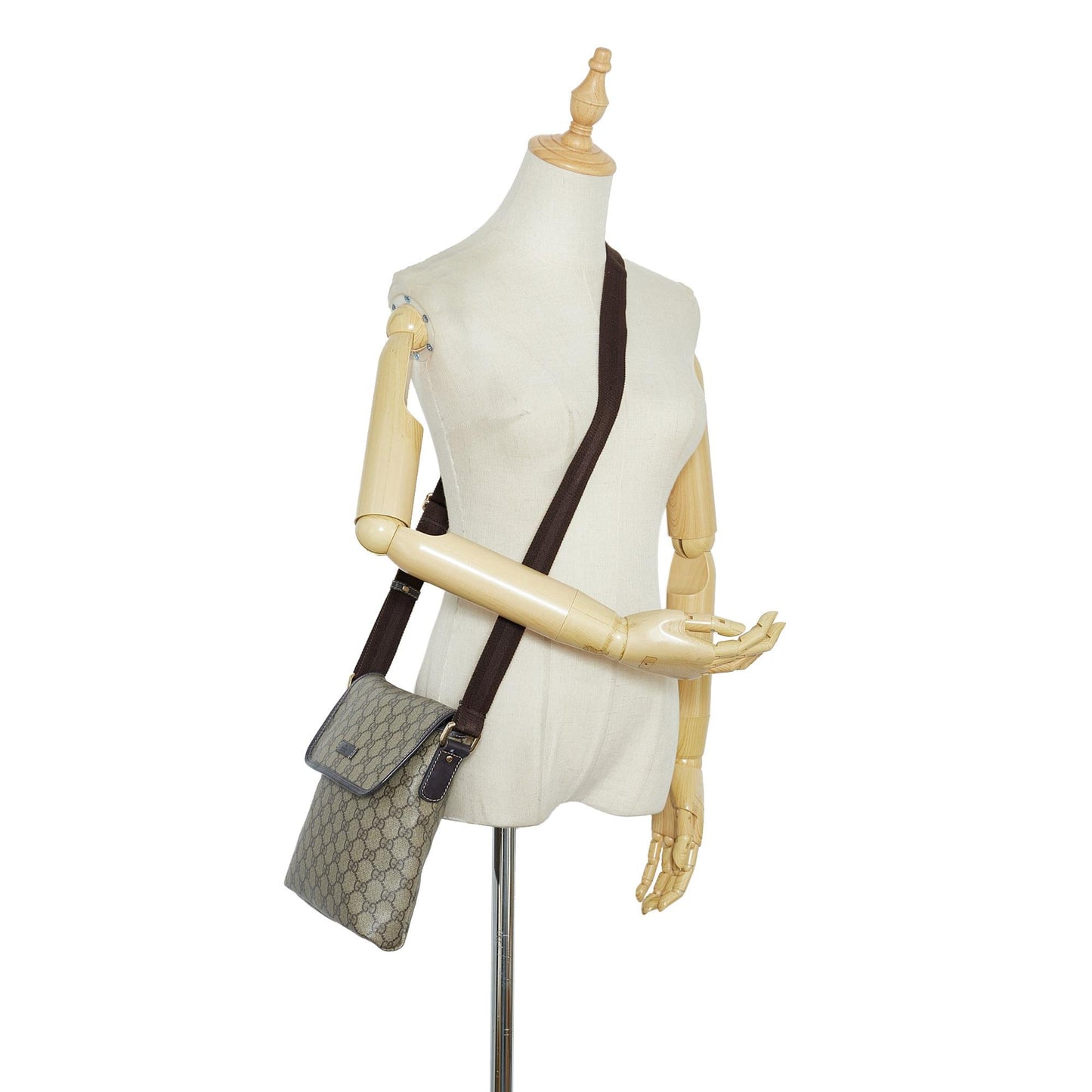 Gucci GG Supreme Crossbody Bag (SHG-nsgh8c)