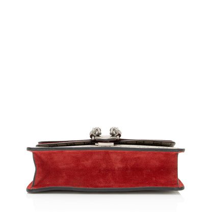 Gucci GG Supreme Crystal Dionysus Small Shoulder Bag (SHF-ILehqS)