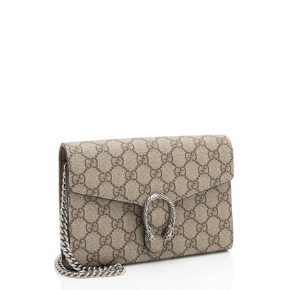 Gucci GG Supreme Dionysus Chain Wallet (SHF-YNAgZy)