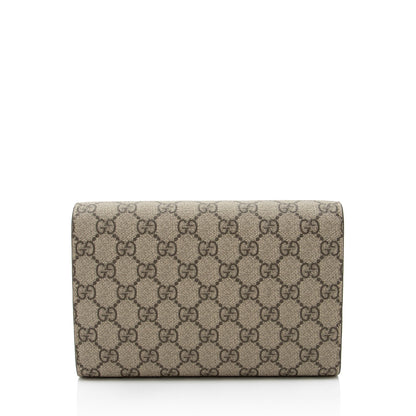 Gucci GG Supreme Dionysus Chain Wallet (SHF-5X478A)