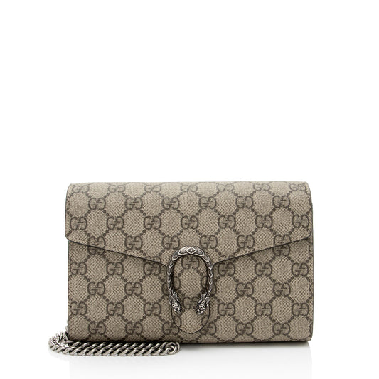 Gucci GG Supreme Dionysus Chain Wallet (SHF-5X478A)